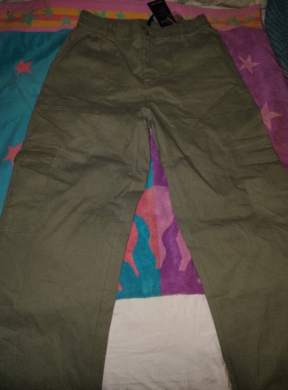 Olive Green Cargo Pants New With Tags